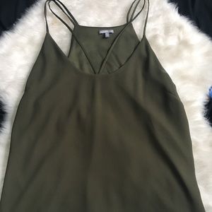 Green Strappy Tank Top! $10